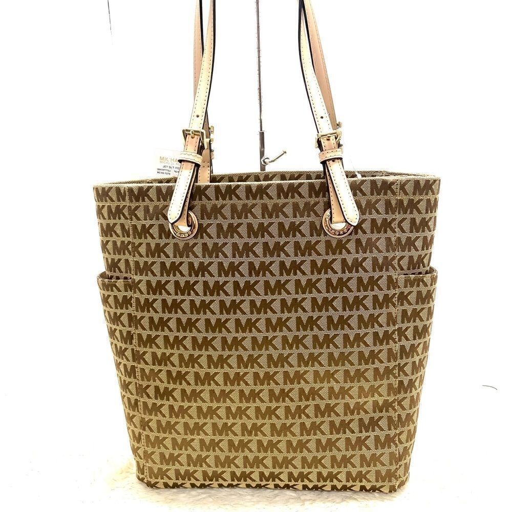 🔥🎁NWT! Michael Kors Jet Set Tote Handbag NS Medium Msrp:$198.00